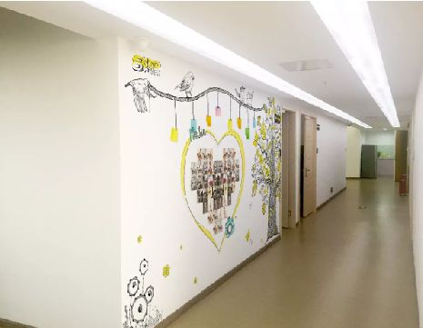 蓝田公司文化墙