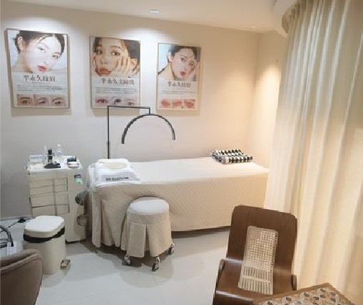 蓝田美容店装修小技巧