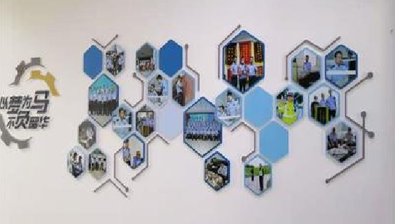 蓝田文化墙最常见的做法。