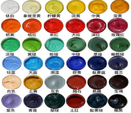 蓝田墙绘颜色的选择有讲究。